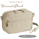 CtwoQ キャランドポーチ 化粧ポーチ メイクポーチ ハンドストラップ付