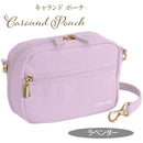 CtwoQ キャランドポーチ 化粧ポーチ メイクポーチ ハンドストラップ付