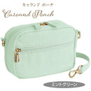 CtwoQ キャランドポーチ 化粧ポーチ メイクポーチ ハンドストラップ付