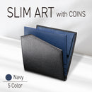CtwoQ SLIMART with COINS 二つ折り 財布（小銭入れあり）