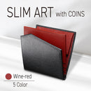 CtwoQ SLIMART with COINS 二つ折り 財布（小銭入れあり）