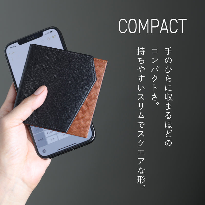 CtwoQ SLIMART with COINS 二つ折り 財布（小銭入れあり）